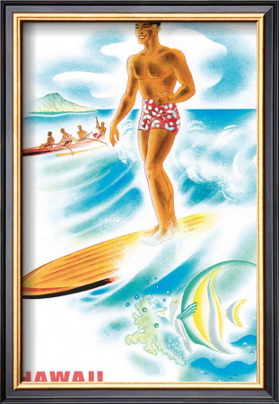 Matson Line Surfer by Frank Macintosh Pricing Limited Edition Print image
