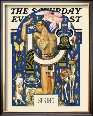 Spring, C.1929 by Joseph Christian Leyendecker Pricing Limited Edition Print image