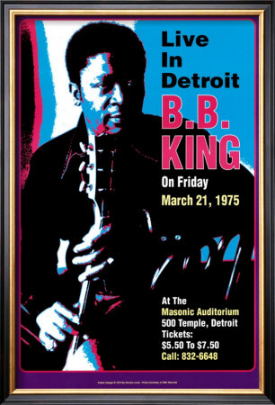 B.B. King - Live In Detroit by Dennis Loren Pricing Limited Edition Print image