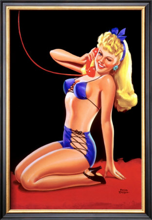 Pin-Up Girl by Peter Driben Pricing Limited Edition Print image