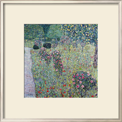 Orchard With Roses by Gustav Klimt Pricing Limited Edition Print image