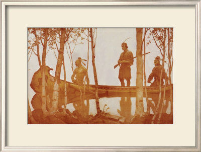 Last Of The Mohicans by Newell Convers Wyeth Pricing Limited Edition Print image