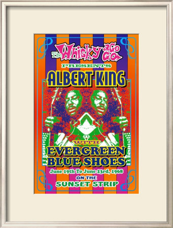 Albert King At The Whiskey A-Go-Go by Dennis Loren Pricing Limited Edition Print image