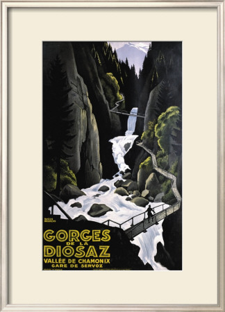 Gorges De La Diosaz by Roger Broders Pricing Limited Edition Print image