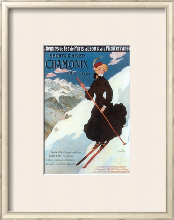 Chamonix, Sports D`Hiver by Abel Faivre Pricing Limited Edition Print image
