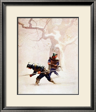 Like A Hunting Dog by Newell Convers Wyeth Pricing Limited Edition Print image