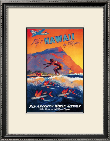 Fly To Hawaii by M. Von Arenburg Pricing Limited Edition Print image