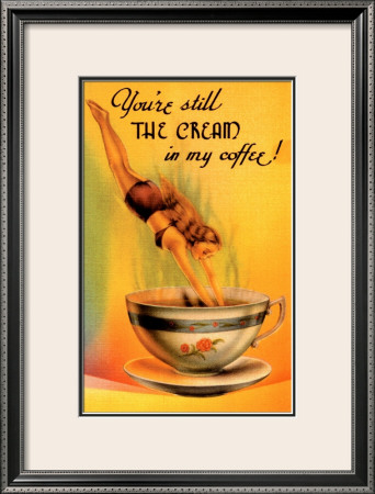 Cream In My Coffee by Ken Brown Pricing Limited Edition Print image