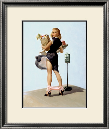 Bus Stop I by Art Frahm Pricing Limited Edition Print image
