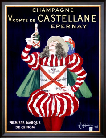 Champagne Vicomte De Castellane Epernay by Leonetto Cappiello Pricing Limited Edition Print image