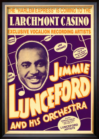 Jimmie Lunceford And His Orchestra At The Larchmont Casino by Dennis Loren Pricing Limited Edition Print image