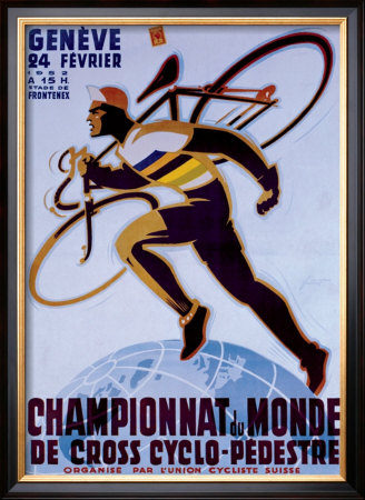 Championnat Du Monde De Cross Cyclo-Pedestre by Noel Fontanet Pricing Limited Edition Print image