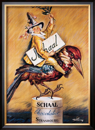 Chocolat Schaal by Abel Faivre Pricing Limited Edition Print image