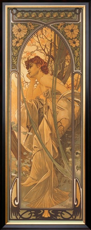 Reverie Du Soir by Alphonse Mucha Pricing Limited Edition Print image