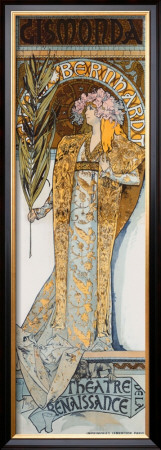 Mucha Nouveau Bernhardt Gismonda by Alphonse Mucha Pricing Limited Edition Print image