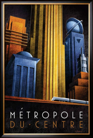 Metropole Du Centre by Michael L. Kungl Pricing Limited Edition Print image