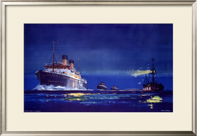 Harwich For The Continent by Frank Mason Pricing Limited Edition Print image