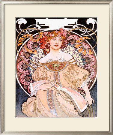 Reverie by Alphonse Mucha Pricing Limited Edition Print image