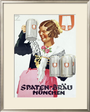 Spaten Brau by Ludwig Hohlwein Pricing Limited Edition Print image
