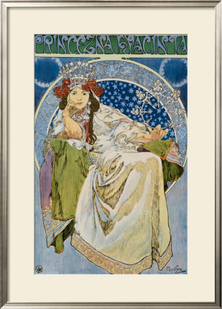 Princezna Hyacinta by Alphonse Mucha Pricing Limited Edition Print image