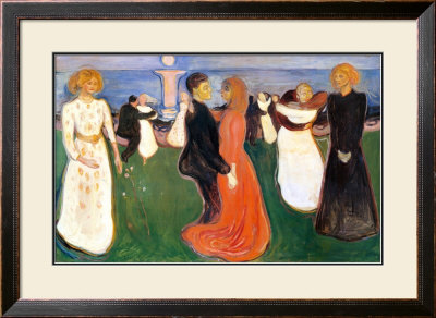Dance Of Life, 1900 by Edvard Munch Pricing Limited Edition Print image