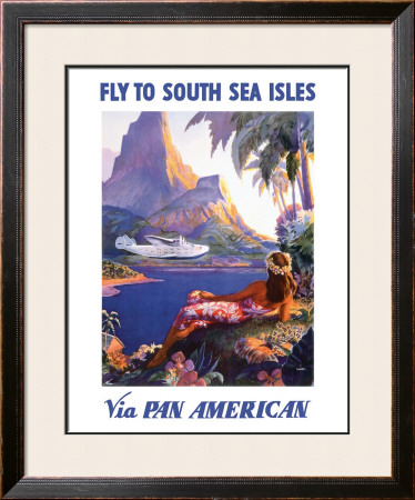 South Sea Isles Via Pan Am by Paul George Lawler Pricing Limited Edition Print image