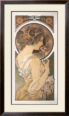 La Primavere by Alphonse Mucha Pricing Limited Edition Print image