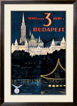 Budapest by Polya Tibor Pricing Limited Edition Print image