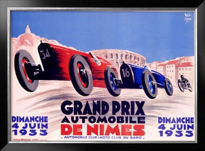 Grand Prix De Nimes by George Yrrab Pricing Limited Edition Print image