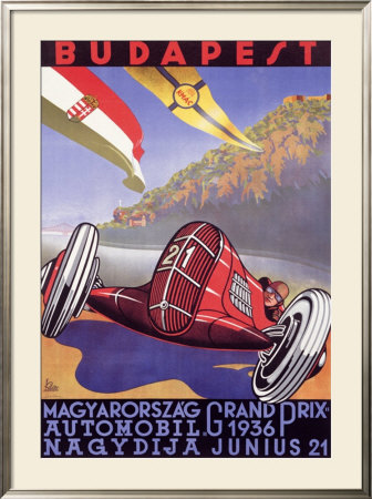 Hungarian Grand Prix by Emil Gerster Pricing Limited Edition Print image