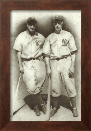Dimaggio And Gehrig by Allen Friedlander Pricing Limited Edition Print image