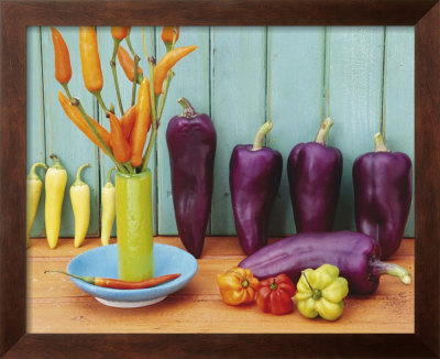 Still Life With Peppers by Linda Burgess Pricing Limited Edition Print image
