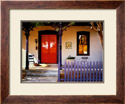 Purple Picket Fence by Louis Cantillo Pricing Limited Edition Print image