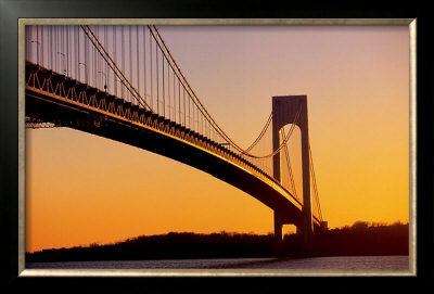 Verrazano Narrow Bridge, New York by Vince Streano Pricing Limited Edition Print image