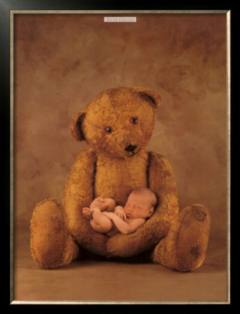 Campbell With Bear by Anne Geddes Pricing Limited Edition Print image