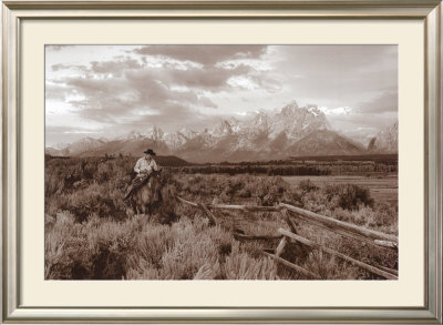 Riding Fences by Robert Dawson Pricing Limited Edition Print image