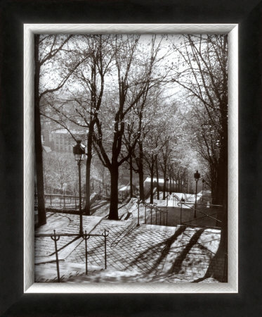 Rue Foyatier, C.1933 by Marcel Bovis Pricing Limited Edition Print image