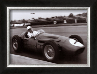 British Grand Prix At Silverstone, 1956 by Alan Smith Pricing Limited Edition Print image