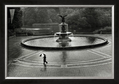 Angel Of The Waters Fountain, Central Park, New York City by Bill Perlmutter Pricing Limited Edition Print image