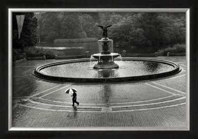Angel Of The Waters Fountain, Central Park, New York City by Bill Perlmutter Pricing Limited Edition Print image