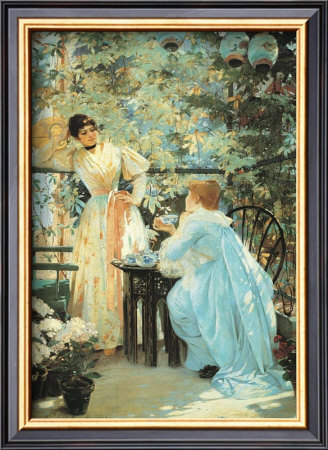 Five O'clock Tea, 1891 by Mary Fairchild Macmonnies Pricing Limited Edition Print image