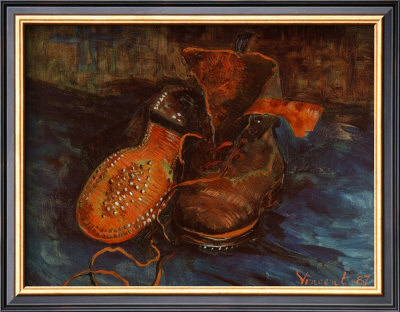 Pair Of Boots, C.1887 by Vincent Van Gogh Pricing Limited Edition Print image