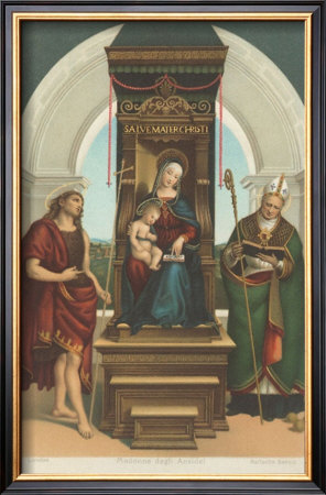 Madonna Of The Ansidei, London by Raphael Pricing Limited Edition Print image