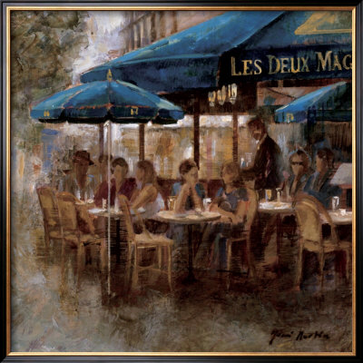 Les Deux Magots by Noemi Martin Pricing Limited Edition Print image