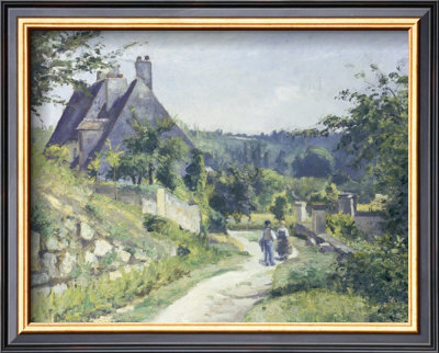 Conversation, Chemin Du Chou, Pontoise, 1874 by Camille Pissarro Pricing Limited Edition Print image