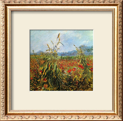 Field With Poppies by Vincent Van Gogh Pricing Limited Edition Print image