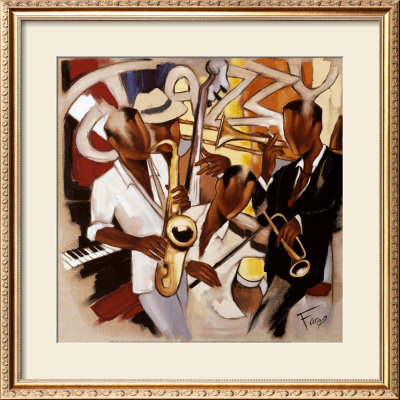 Jazzy Music by Pierre Farel Pricing Limited Edition Print image