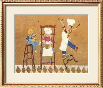 Kids Baking I by Lizbeth Holstein Pricing Limited Edition Print image