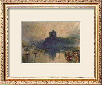 Norham Castle On The River Tweed by William Turner Pricing Limited Edition Print image