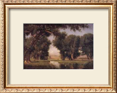 On The Cache La Poudre River, Colorado by Thomas Worthington Whittredge Pricing Limited Edition Print image